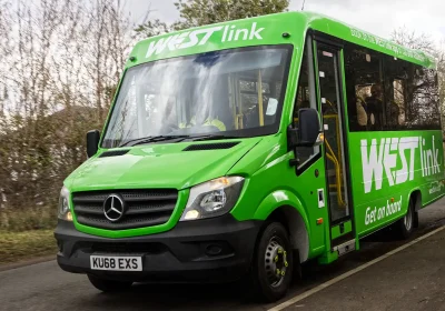 People can order journeys using the WESTlink service. Picture: North Somerset Council