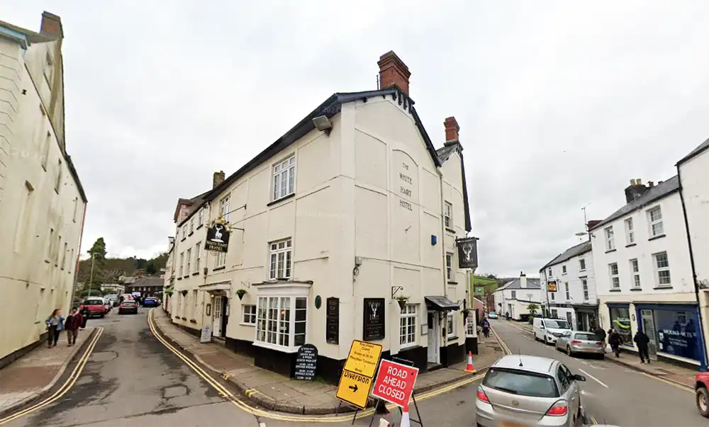 There are plans for the White Hart Hotel in Wiveliscombe. Picture: Google