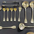 The Victorian Chawner & Co canteen of cutlery sold at the sale in North Petherton. Picture: GTH