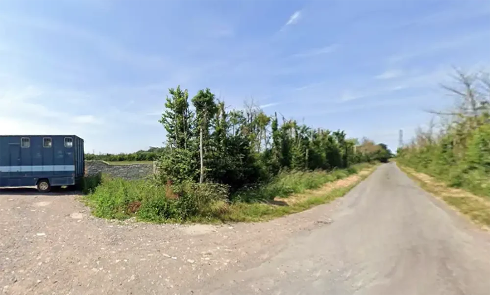 The proposed site is off Batch Road, near Puriton. Picture: Google