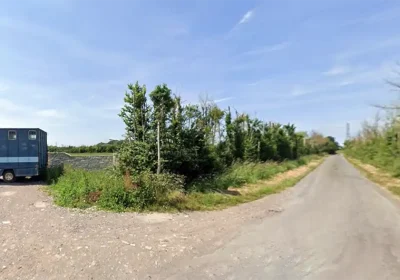 The proposed site is off Batch Road, near Puriton. Picture: Google