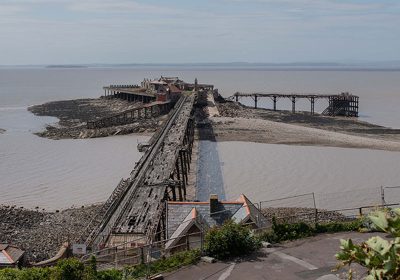 The restoration of Birnbeck Pier, in Weston, is now back on. Picture: NSC