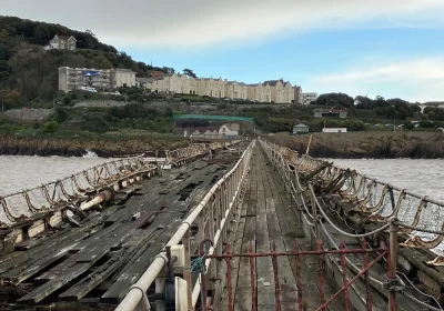 The project to restore Birnbeck Pier has been 'closed'. Picture: NSC