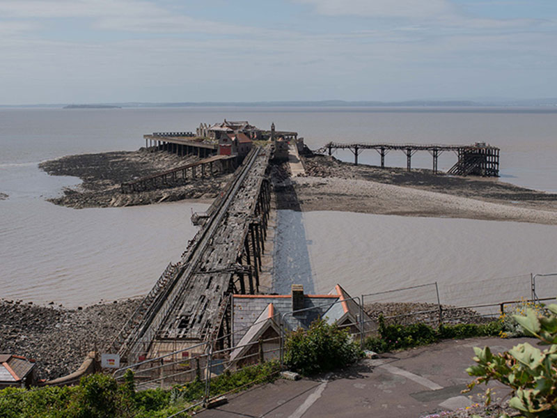 The restoration of Birnbeck Pier, in Weston, is now back on. Picture: NSC
