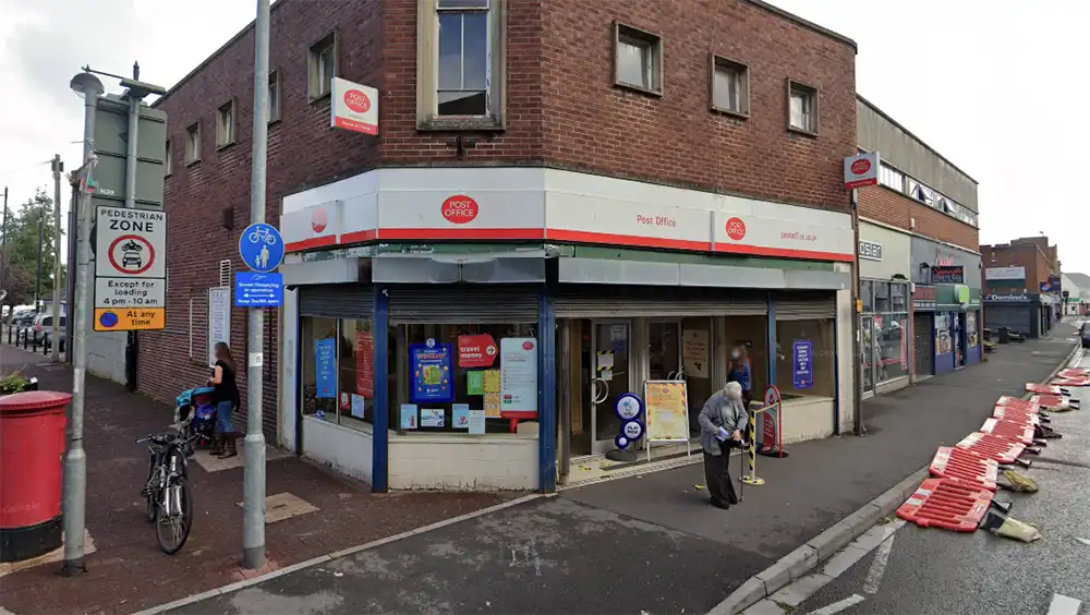 Bridgwater Post Office, at 27 Eastover, is closing - and moving down the road. Picture: Google
