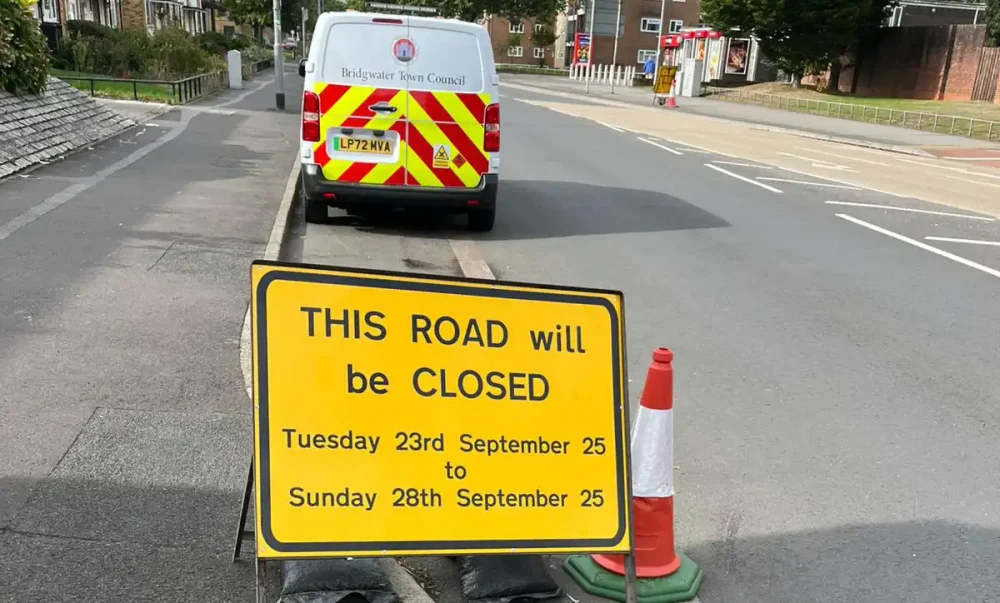 Roads around West Street in Bridgwater will be closed during the fair week. Picture: BTC