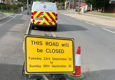 Roads around West Street in Bridgwater will be closed during the fair week. Picture: BTC