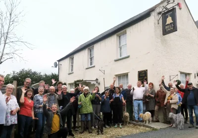 Villares are united in the bid to save The Bell Inn at Curry Mallet