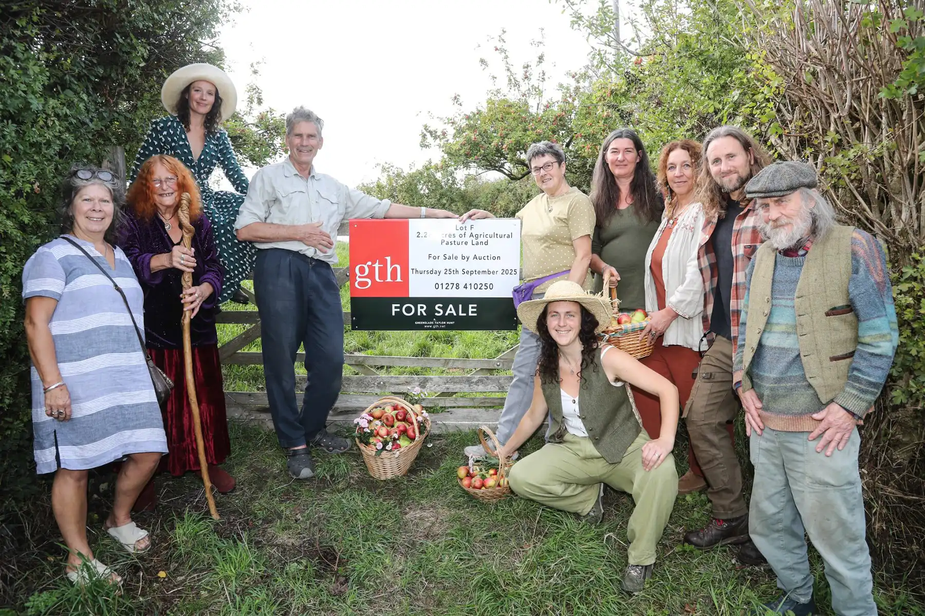 Fundraisers are hoping to protect and enhance the orchards. Picture: Jason Bryant