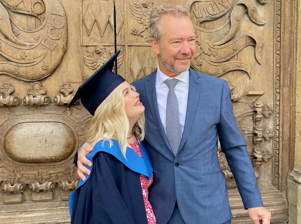 Hattie's dad, David, said he was happy to donate