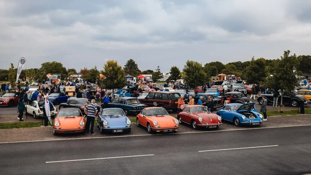 Hundreds of classic cars were on show at Haynes Motor Museum