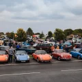Hundreds of classic cars were on show at Haynes Motor Museum