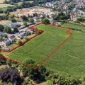 The site, at Broadway near Ilminster, has permission for nine new homes. Picture: GTH