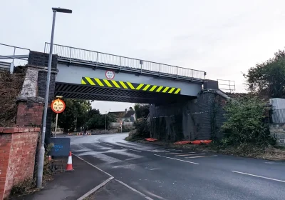The A378 through Langport has re-opened after work to repair the rail bridge. Picture: Paul Jones/Somerset Leveller