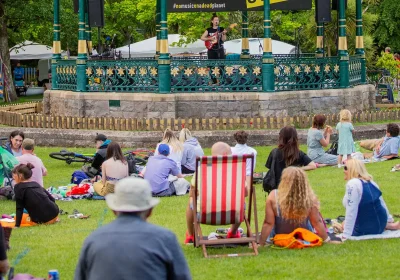 Grove Park, in Weston, is getting a makeover. Picture: Paul Blakemore/NSC