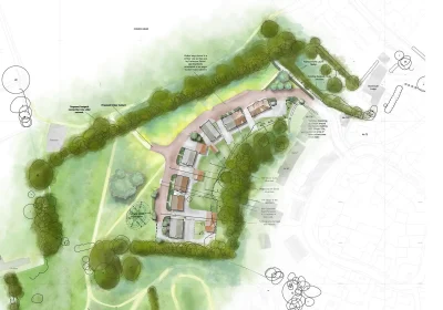 How the new homes in Norton St Philip could look. Picture: Lochailort/Somerset Council