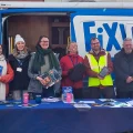 The Fixy team helps people recycle or reuse electrical items