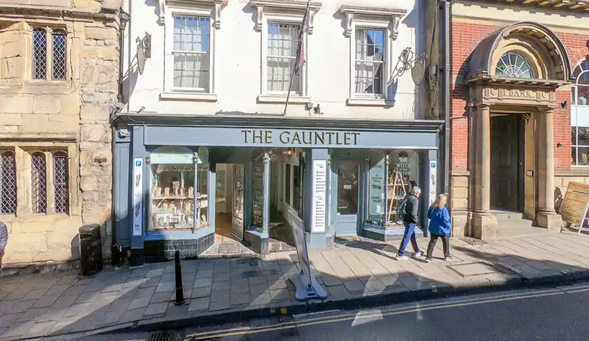 The Gauntlet shopping precinct, in Glastonbury, is up for sale