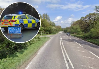 The crash happened on the A361 near Frome, between Nunney Catch and Leighton. Picture: Google