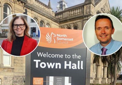 Mayor Helen Godwin, left, and NSC leader Cllr Mike Bell, right, are open to the authority joining WECA