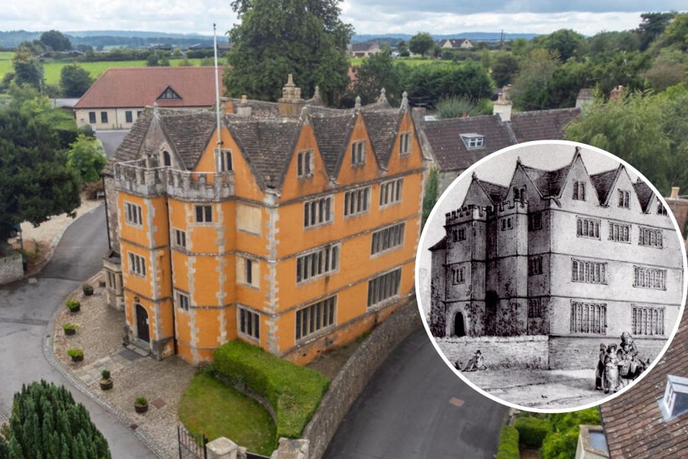 Beckington Castle, near Frome, is up for sale - and might come with its own ghost!