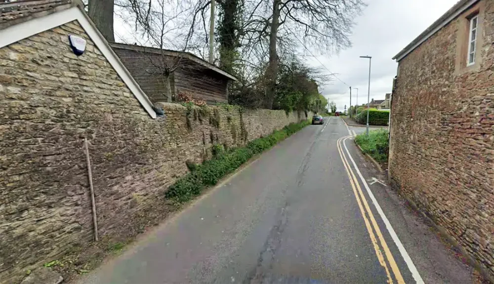 The A366 through Norton St Philip will close for 12 days. Picture: Google