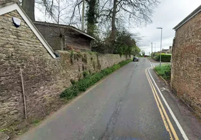 The A366 through Norton St Philip will close for 12 days. Picture: Google