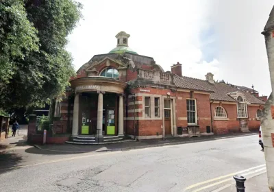 Bridgwater Library has closed for "emergency building work". Picture: Google