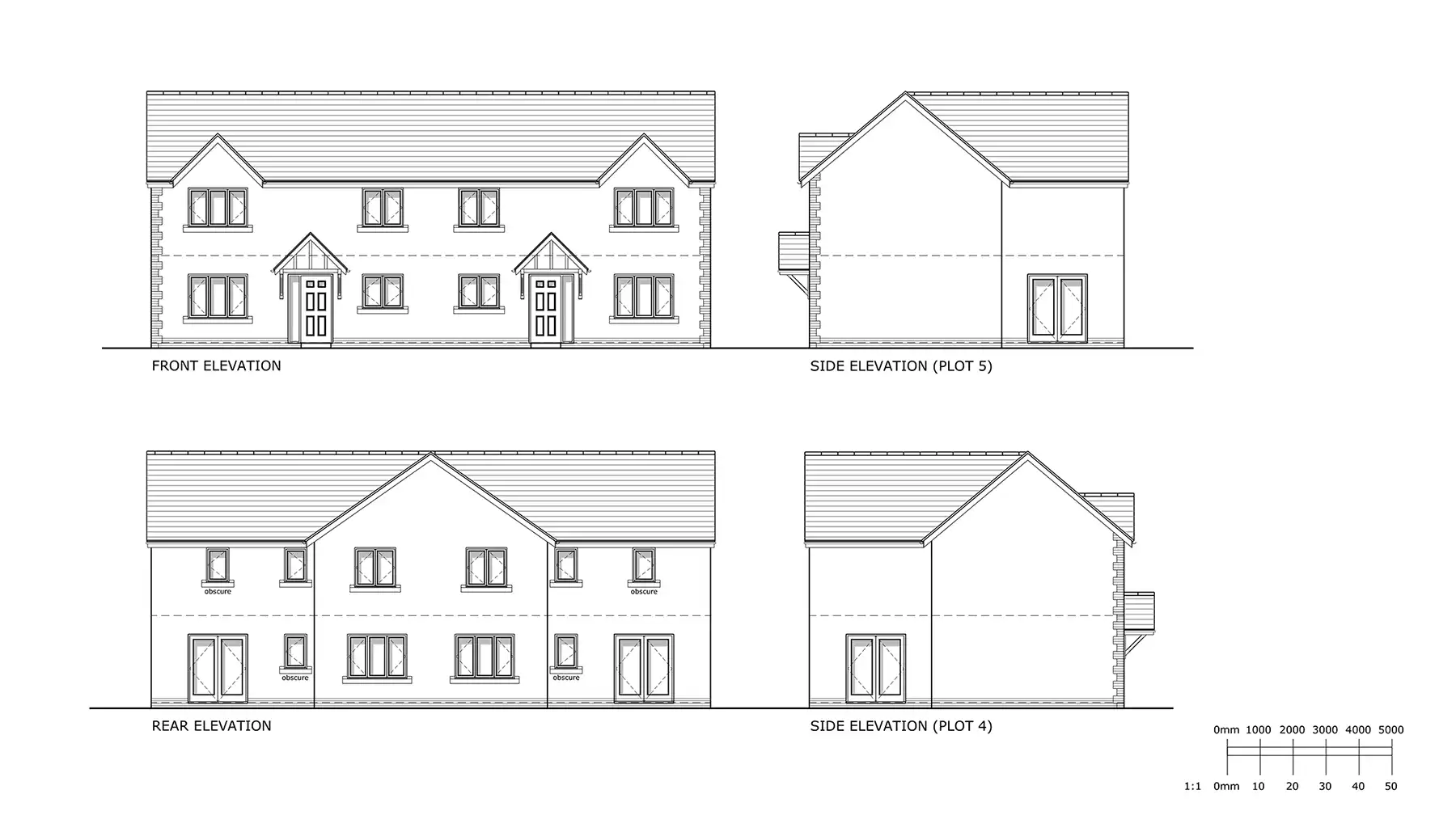 How the plans show some of the proposed new homes on the site. Picture: Savills/Somerset Council