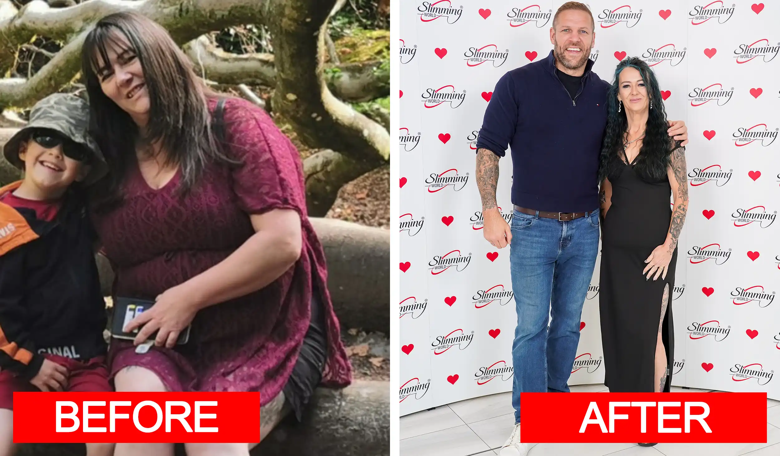 Bridgwater slimmer Cheralyn has lost a staggering 8st - and got to meet James Haskell