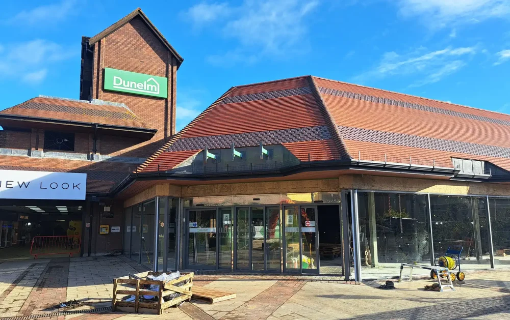 Dunelm, at the Quedam centre in Yeovil, was badly damaged by fire in August 2024. Pictures: Quedam Shopping Centre