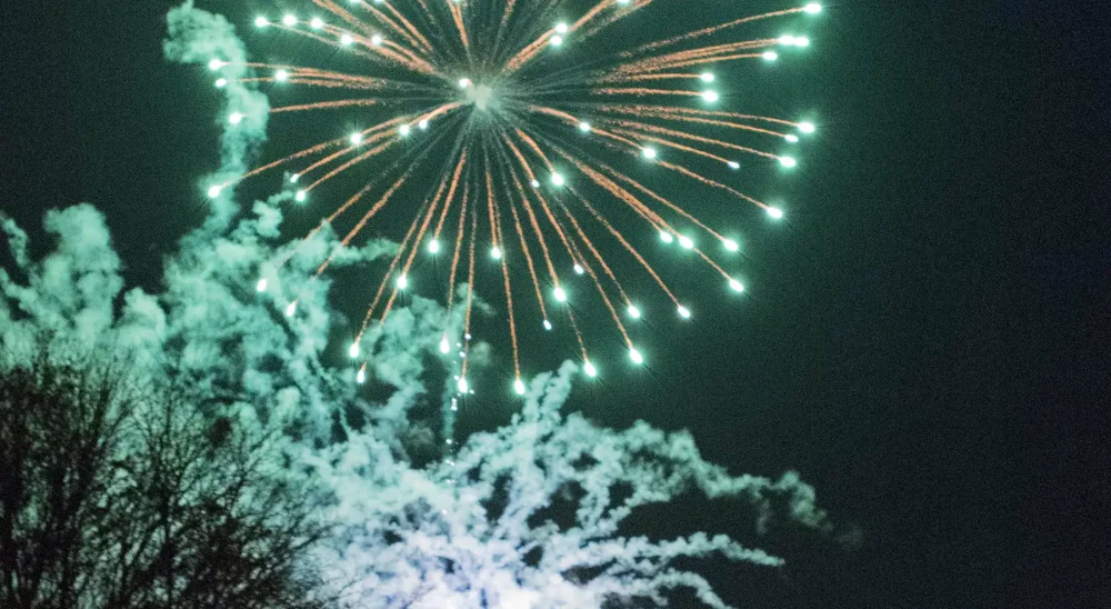 Langport Christmas fireworks will take place on December 6. Picture: James Thurtle
