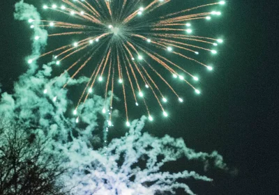 Langport Christmas fireworks will take place on December 6. Picture: James Thurtle