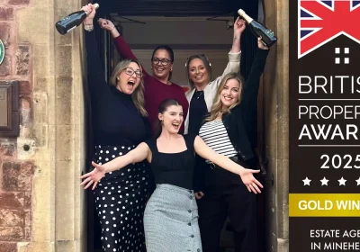 Staff at GTH Minehead celebrating their gold award. Picture: GTH