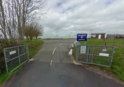The exercise will take place at RNAS Merryfield on Wednesday morning. Picture: Google