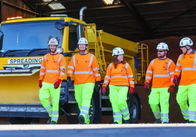 The fleet of gritters in Somerset is gearing up to hit the road this winter. Picture: Somerset Council