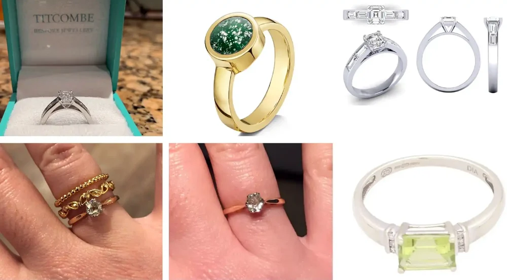 Some of the jewellery stolen in a burglary at a property in Hotwells, Bristol. Picture: Avon & Somerset Police