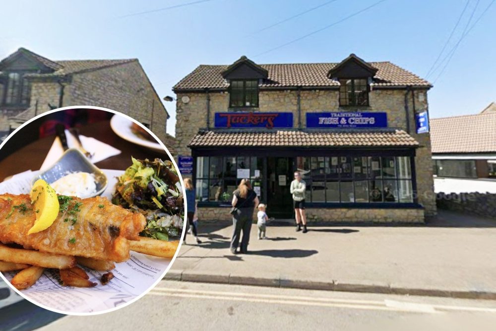 Tuckers in Cheddar is in the running at the National Fish & Chip Awards 2026. Picture: Google