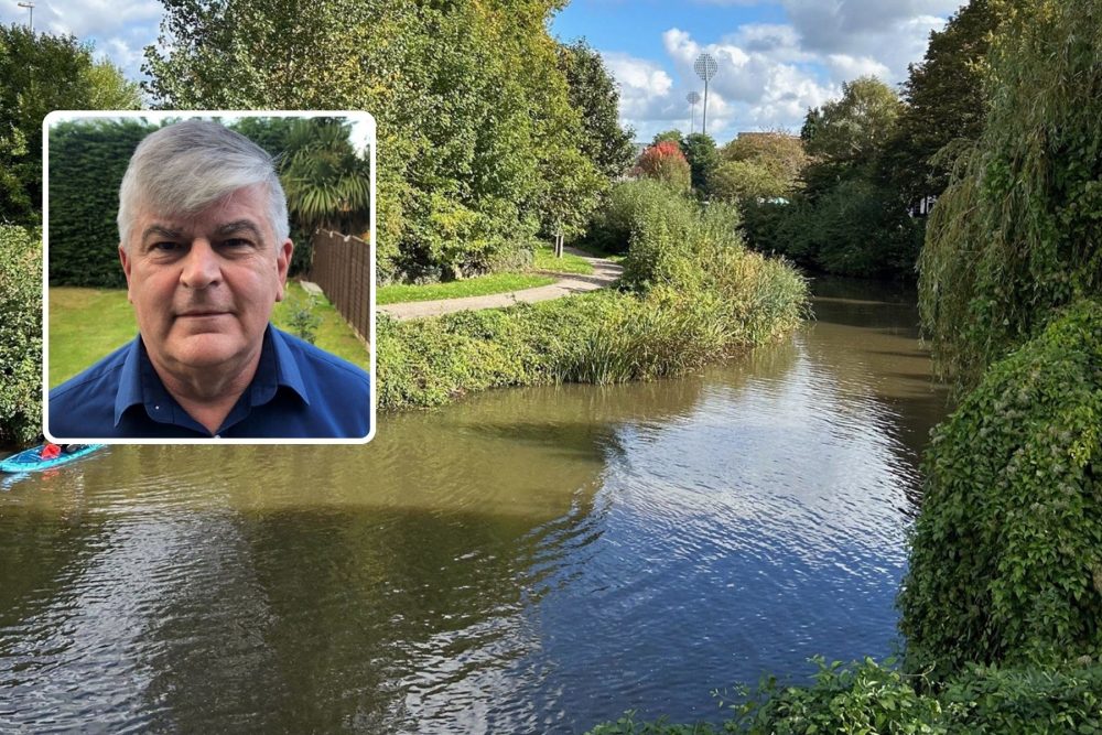 Cllr Graham Oakes, inset, said the scheme was 'great news' for Taunton. Pictures: Somerset Council/Yeovil Town Council