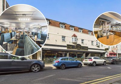 The building is home to the Amazing Asia buffet restaurant in Weston