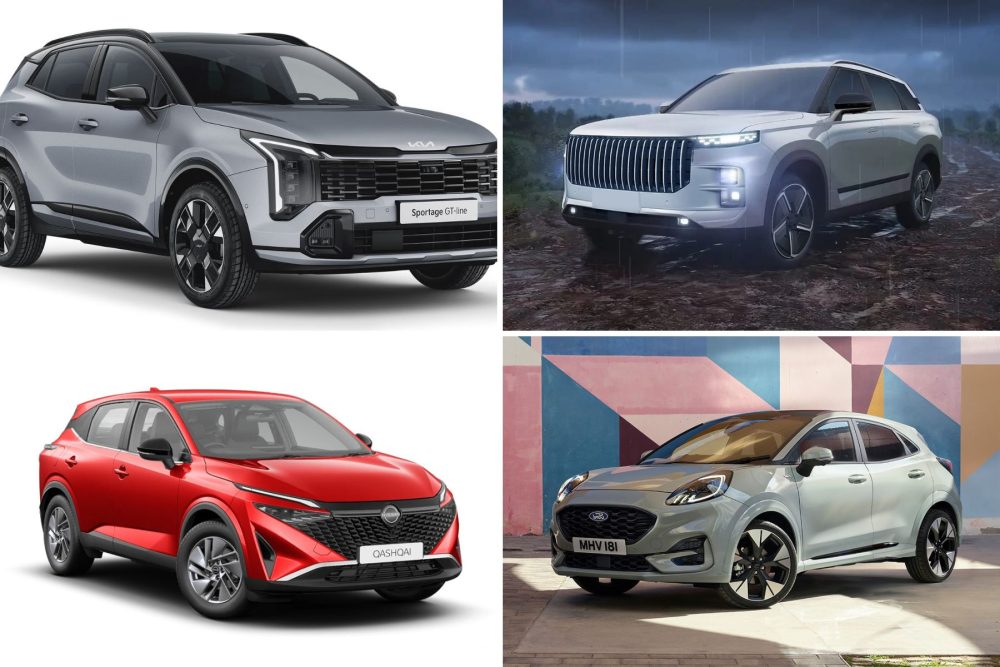 The Kia Sportage, Jaecoo 7, Ford Puma and Nissan Qashqai are among the UK's most popular cars in 2025