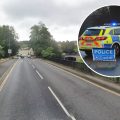 The crash happened on the A36 Rossiter Road in Bath. Picture: Google
