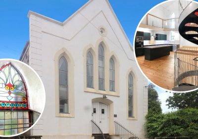 The Old Chapel, in Wiveliscombe, is on the market for £415,000