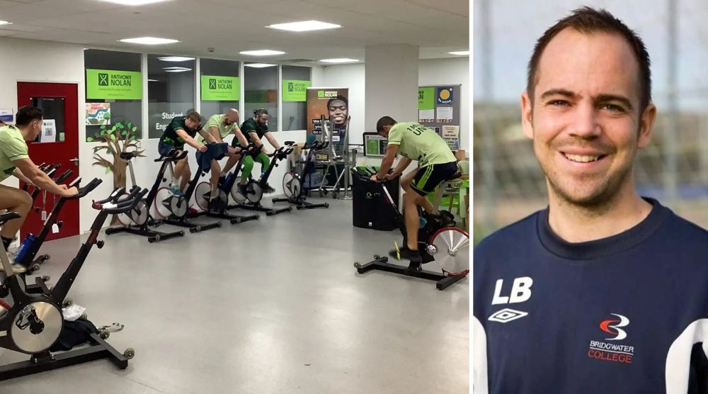 A marathon 10-hour sprint session was held in memory of Luke Buckingham, right