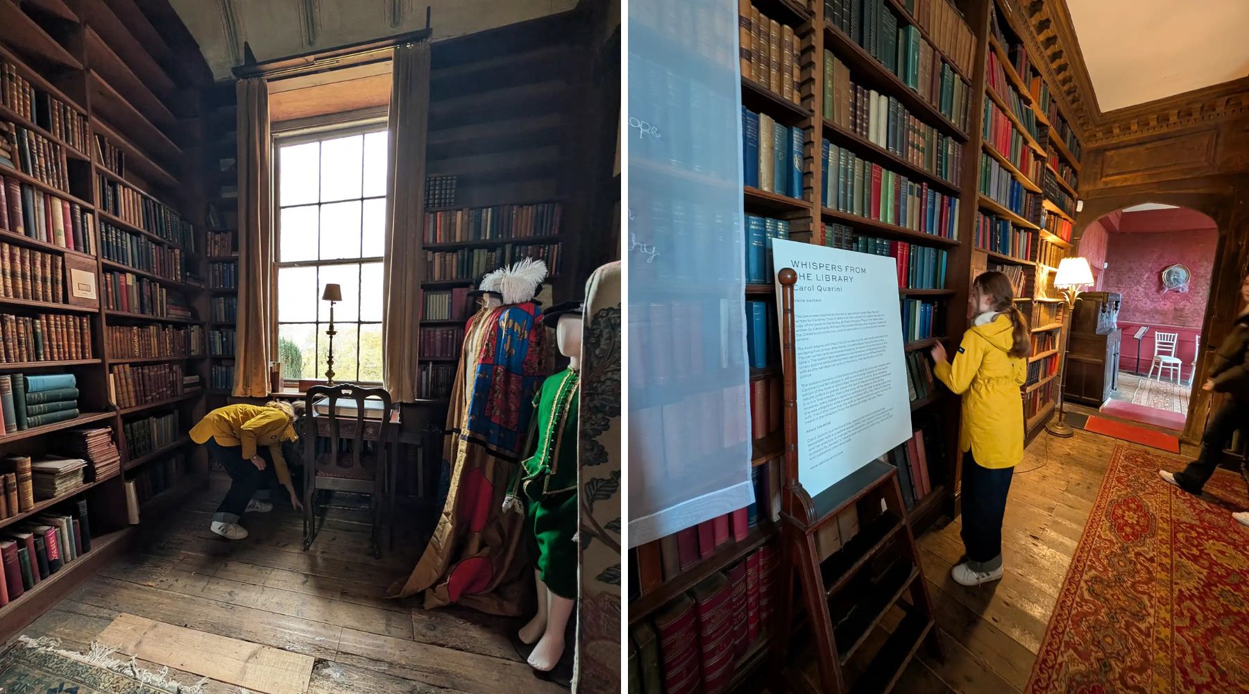 Lifting up floorboards and checking books at the Ghosts house - West Horsley Place. Picture: Paul Jones/Somerset Leveller