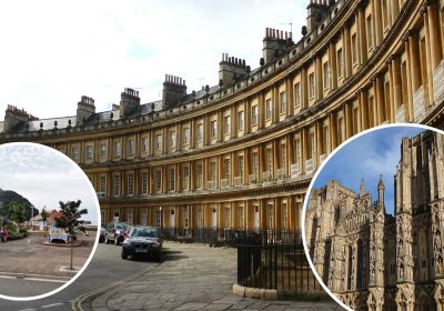 Bath, Wells and Minehead figure in the list of Somerset's happiest places to live, according to the poll