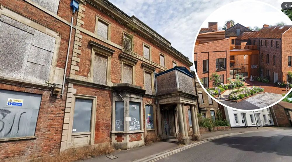 The old Bridgwater Hospital building could be set for a major overhaul. Picture: Google/KTA/Somerset Council