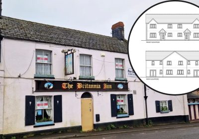 Plans have been submitted to convert The Brit, in Wells, and build new homes