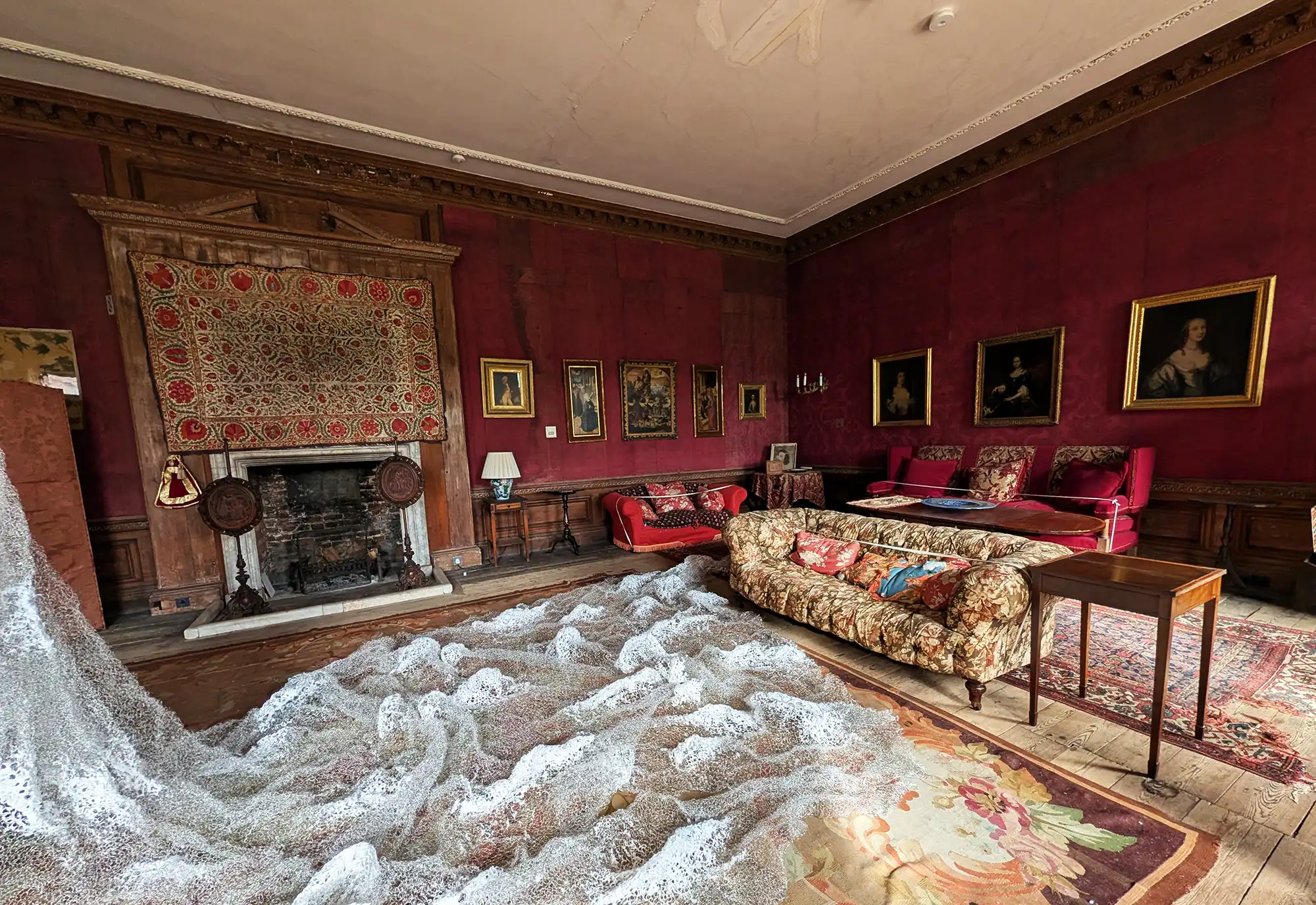The rooms of West Horsley Place will seem familiar to fans of BBC comedy, Ghosts. Picture: Paul Jones/Somerset Leveller