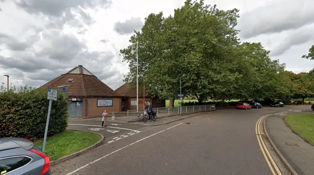 The incident occurred in Victoria Park, Taunton. Picture: Google